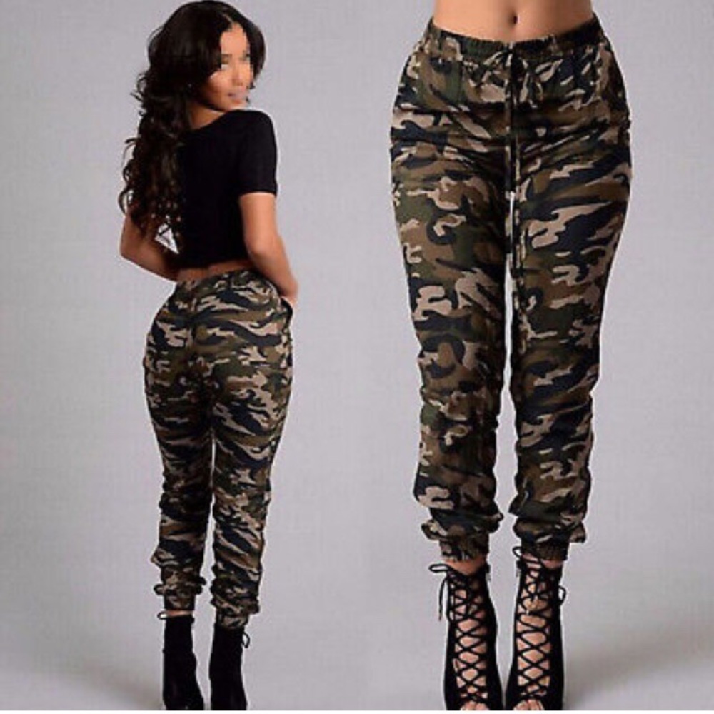 Military Army Leggings Camouflage Casual Pants